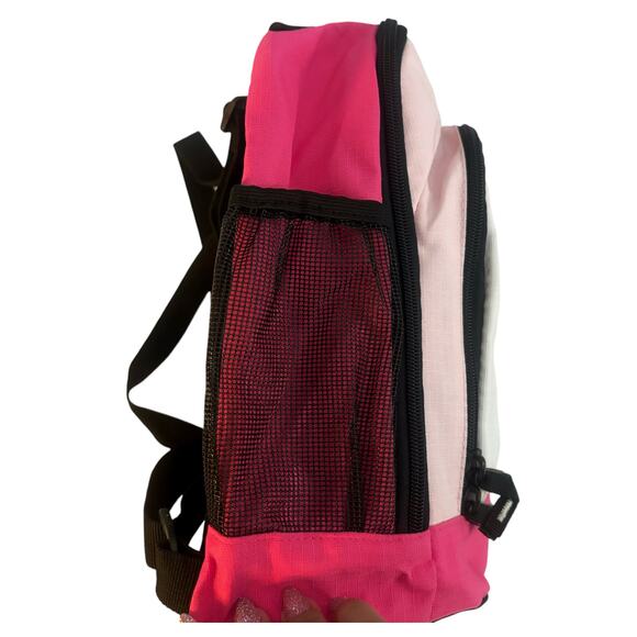 Rip Tide Pink/Black Backpack Purse - Picture 5 of 10